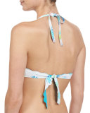 Pina Colada Reversible Scalloped Swim Top