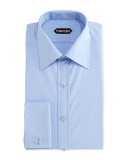 Classic French-Cuff Dress Shirt, Blue