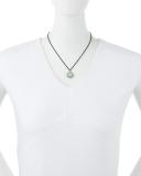 Blue Turquoise Moonstone Pendant Necklace