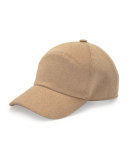 Storm System Cashmere Baseball Hat, Golden Shade