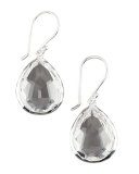 Teardrop Quartz Earrings, Small