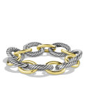 Oval Extra-Large Link Bracelet with Gold