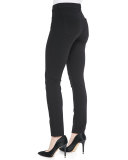 Ponte Skinny Jeans, Black