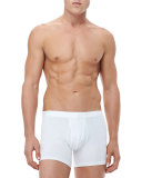 Jack Stretch Cotton Trunks, White 