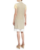 Rivington Pleated-Front Trouser Shorts, White