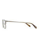 Wildman Round Fashion Glasses, Pewter