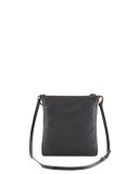 Classic Flat Crossbody Bag, Dark Gray