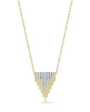 Empire Small Motif Diamond Necklace