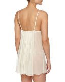 Something Blue Lace Short Chemise, Ivory