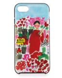 jeweled floral bella iPhone 7 case, multicolor