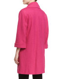 Paris Plush Easy Coat, Pink