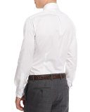 Fine-Gauge V-Neck Sweater, Plum