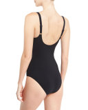 Tutti Frutti Surplice One-Piece Swimsuit