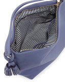orchard street natalya small hobo bag, oyster blue