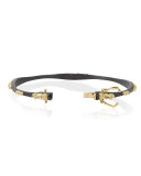 Midnight Sapphire & Diamond Huggie Bracelet