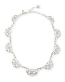 special scallop crystal necklace