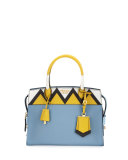 Esplanade Medium Greca City Satchel Bag