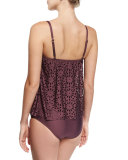 Aphrodite Floral Sway Tankini Swim Top
