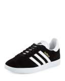 Gazelle Original Suede Sneaker, Black/White
