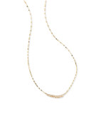 14K Gold Expose Charm Necklace with Diamonds