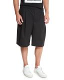 Murphy Track Shorts, Darkest Black