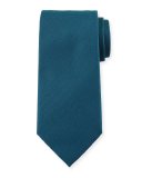 Micro-Textured Silk Tie