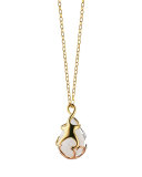 "Triumph" Starfish Rock Crystal Charm Necklace