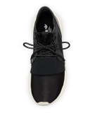 Tubular Defiant High-Top Sneaker, Core Black/White