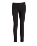 Cosso Skinny Cropped Pants, Black