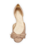 Pompei Fringe Bow d'Orsay Ballerina Flat
