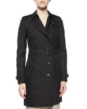Bramington Feminine Belted Trench Coat