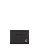 Bourdon Leather Card Case, Black
