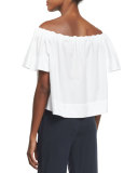 Off-The-Shoulder Cropped Top