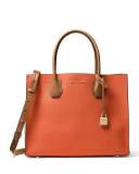 Mercer Large Convertible Tote Bag, Orange/Luggage