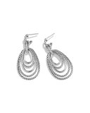 Mobile Drop Earrings with Diamonds