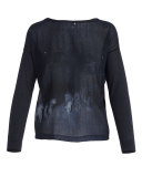 Lions In The Night Long-Sleeve Pullover, Starling