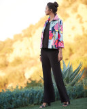 Full Bloom Zip-Front Jacket