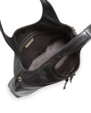 Zoe Small Carryall Tote Bag, Black