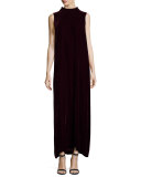 Ellen Sleeveless Mock-Neck Column Dress
