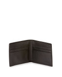 Smoke Check Hip-Fold Wallet, Chocolate/Black