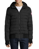 Cabri Hooded Down Bomber Jacket