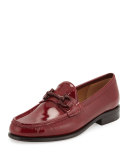 Mason Patent Leather Loafer, Opera Red