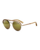 Crosby Brow-Bar Sunglasses