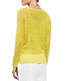 Fisherman's Knit Top, Petite