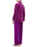 Solid Velour Pants