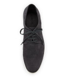Yuri Nubuck Leather Oxford, Midnight