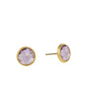 Jaipur Amethyst Stud Earrings