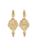 Teardrop Crystal Statement Earrings