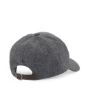 Wool Baseball Cap, Gray