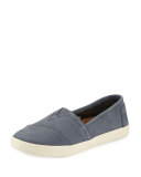 Avalon Nubuck Slip-On Sneaker, Dark Gray